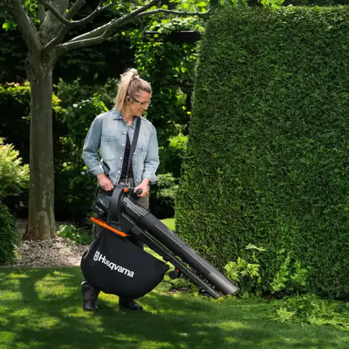 Soprador de Folhas Husqvarna Aspire BVX-P4A com Bateria e Carregador
